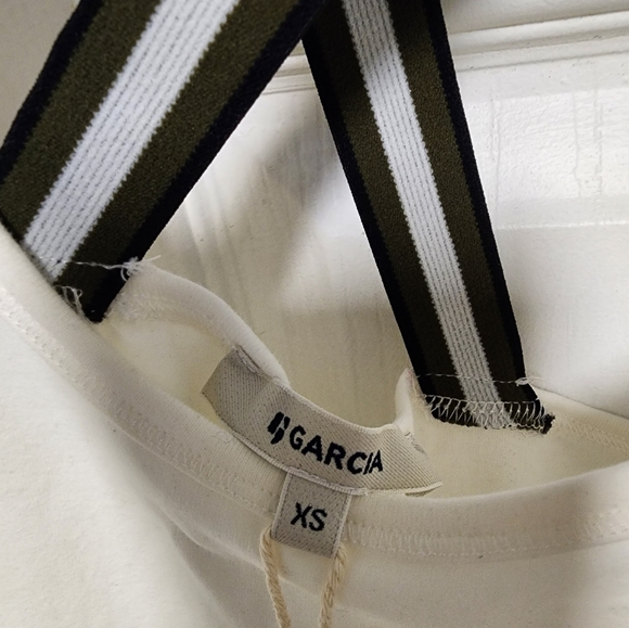 Garcia Off White Tank Top XS - Picture 8 of 8